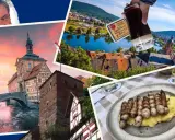 Bilder aus Franken: Bamberger Rathaus, Bier, Bratwürste und malerische Landschaften. So sehen Franken aus!