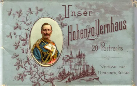 Porträt von Albrecht Achilles im Album "Unser Hohenzollernhaus".