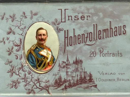 Porträt von Albrecht Achilles im Album "Unser Hohenzollernhaus".