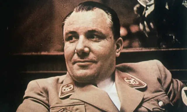 Martin Bormann, Hitlers Privatsekretär, in Uniform.
